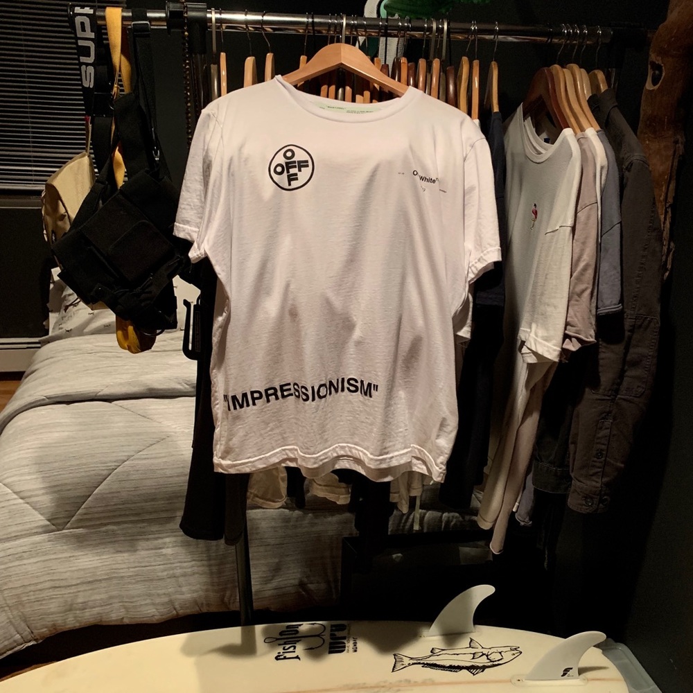 OFF WHITE “IMPRESSIONISM" T-SHIRT S/S 19